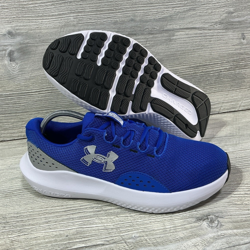 Under Armour UA Surge 4 Running Athletic Training Gym Shoes Royal Blue Mens 11.5
